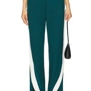 L*Space Back To Back Pant in Deep Teal & Cream